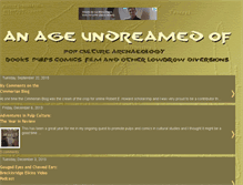 Tablet Screenshot of anageundreamedof.com
